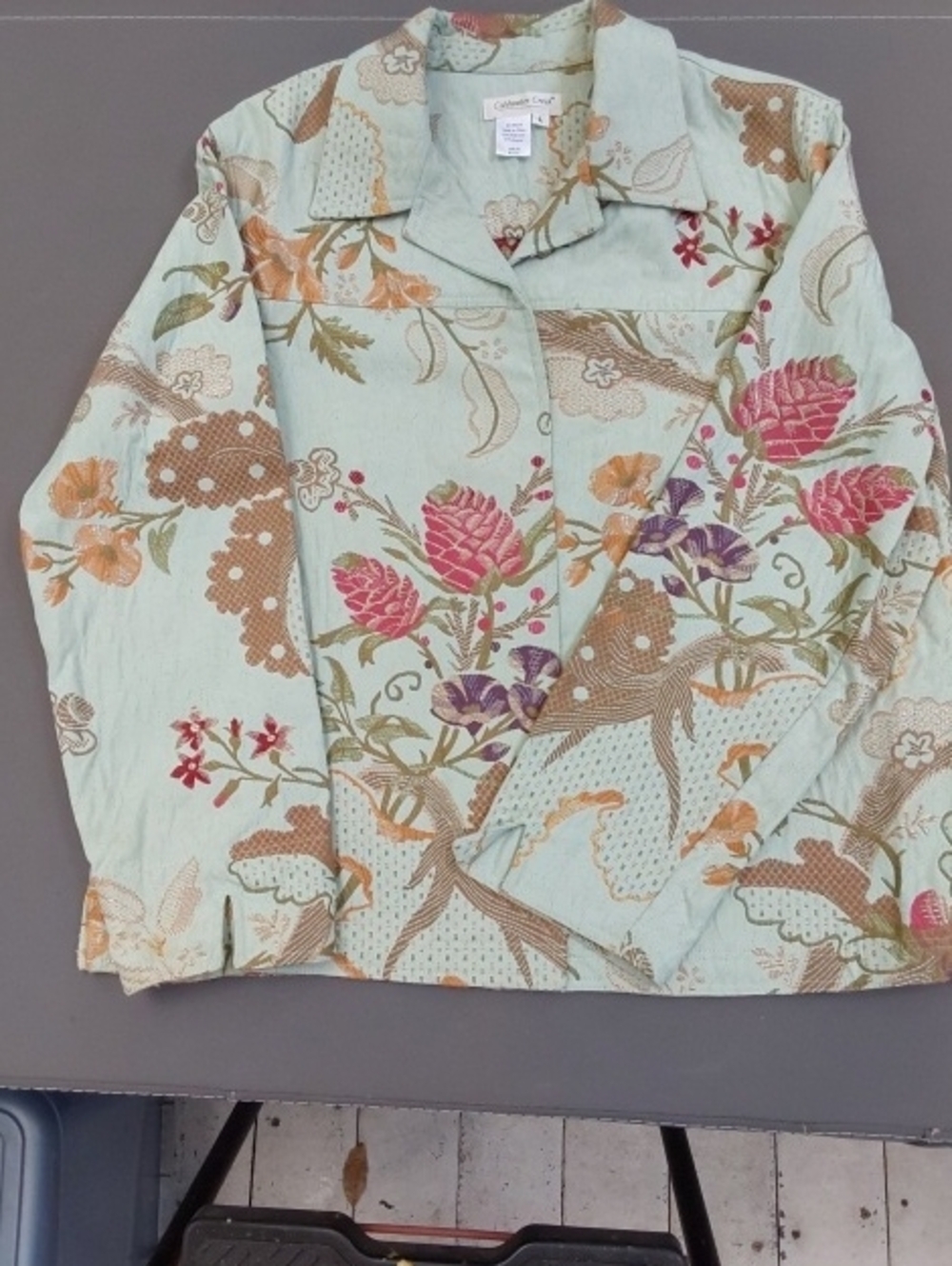 Coldwater Creek Mint Green Jacket